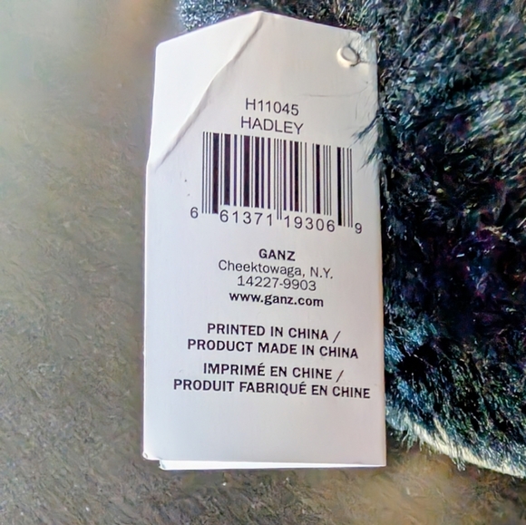 GANZ "Hadley" Cuddly Soft Teddy Bear - NWT - Picture 15 of 16